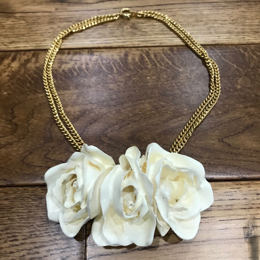 Vintage Floral Necklace